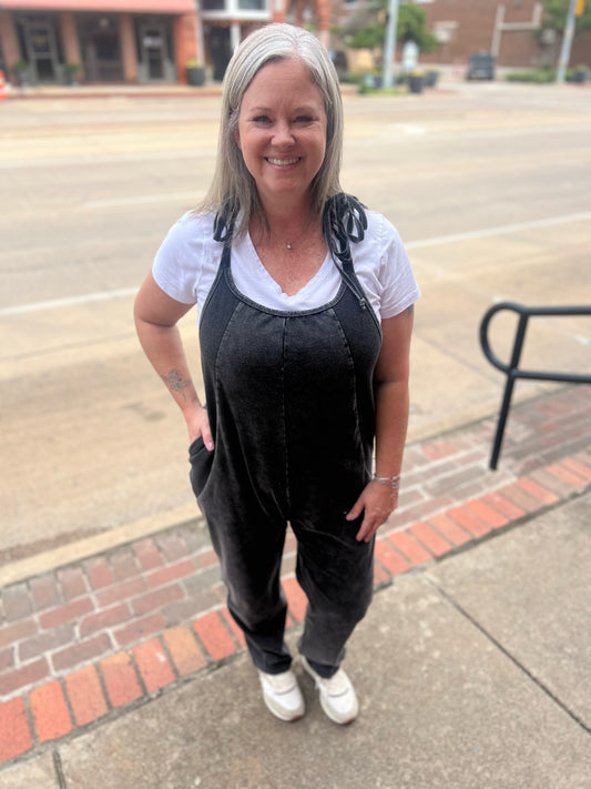 Boho Jumpsuit in Black