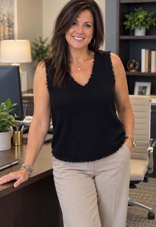 Stella Black Top