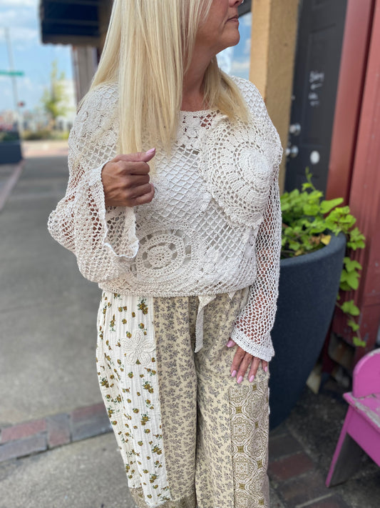 Crystal Crochet Top