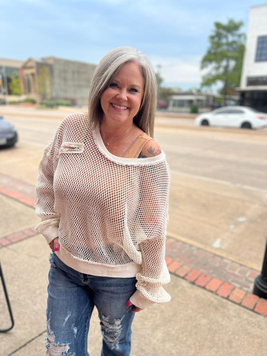 Crochet White Top