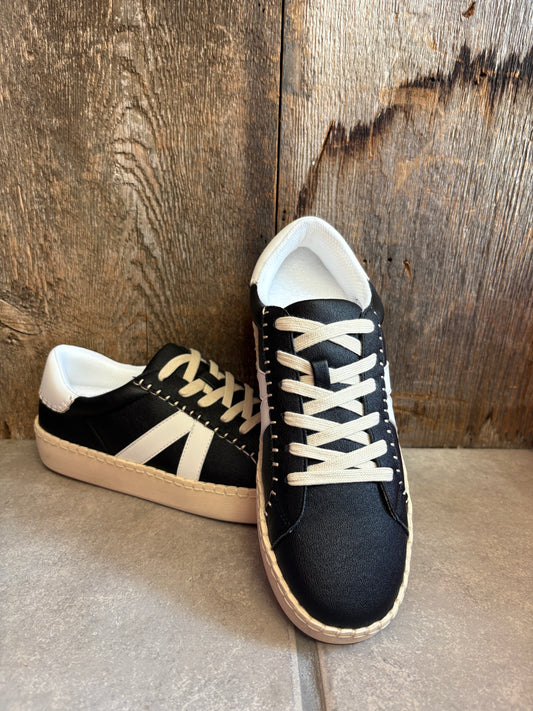 Corkys Friend Zone Black Sneakers