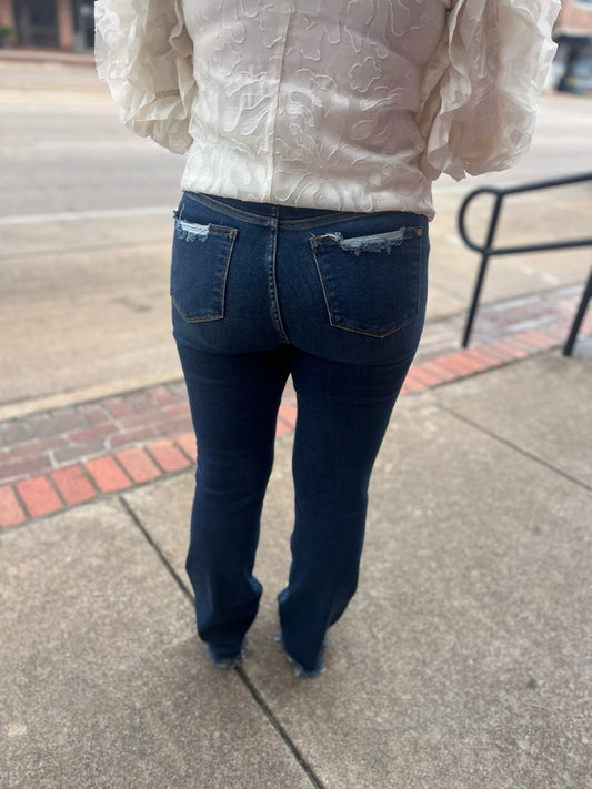 Judy Blue Jennifer Dark Bootcut Jeans