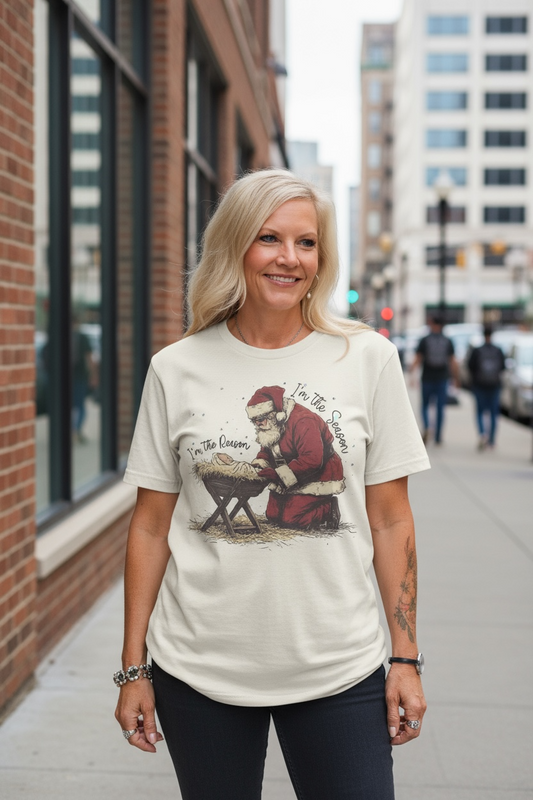 IM THE REASON JESUS BLING TEE