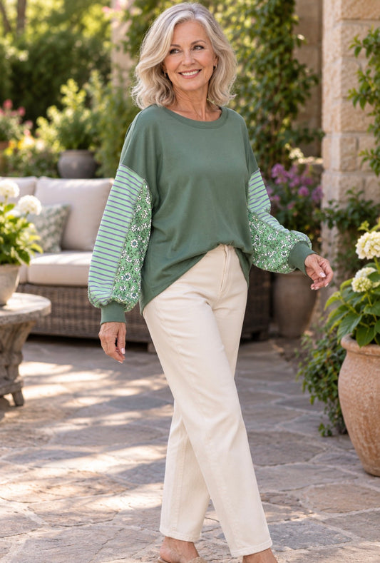 JUNIPER PATCHWORK TOP