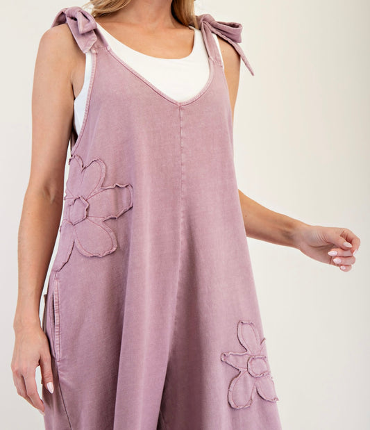 Rosa Mauve Mineral Wash Jumper