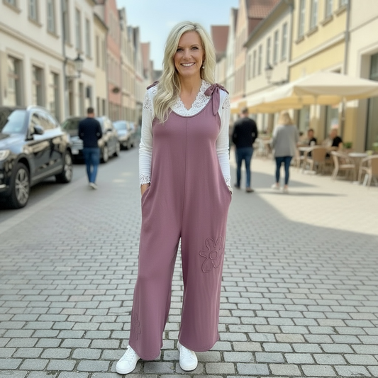 Rosa Mauve Mineral Wash Jumper