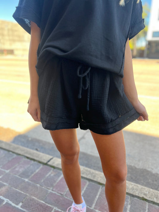 Sophie Black Shorts