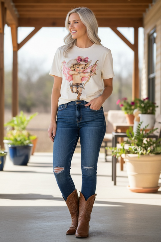 Cupid Bling Tee