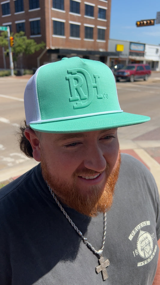 Red Dirt The Brand Mint White Hat