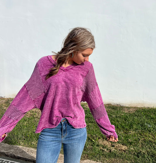 Plum Crazy Sweater