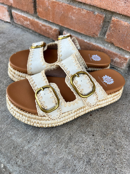 Yellow Box Herana/Ivory Sandal