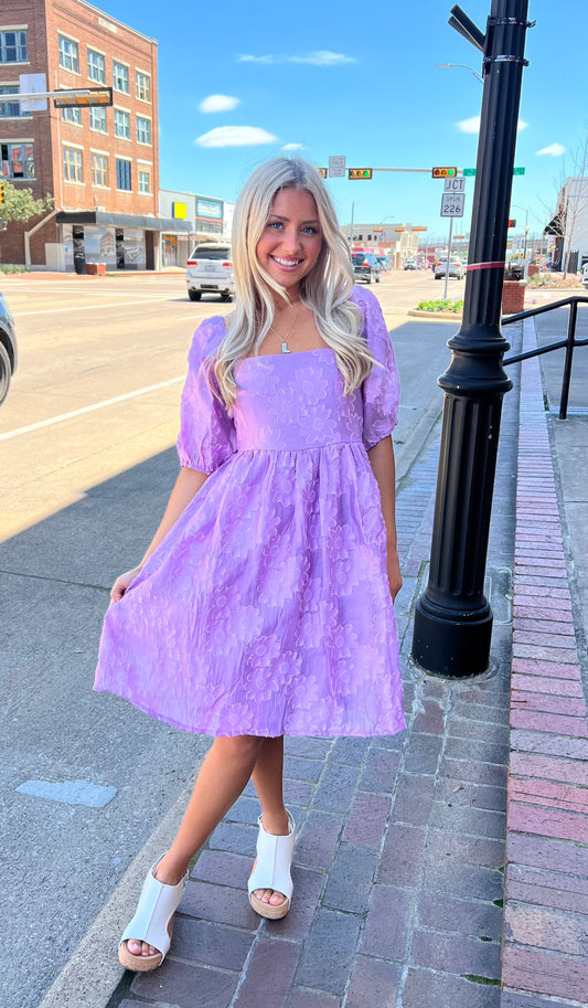 Lavender Blooms Dress