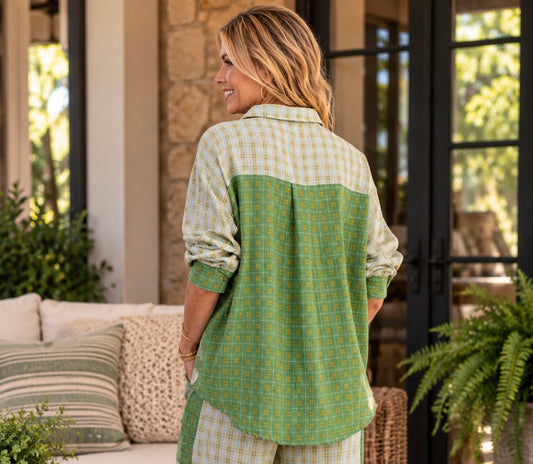 EASEL GREEN MIX N MATCH PANTS OF SET