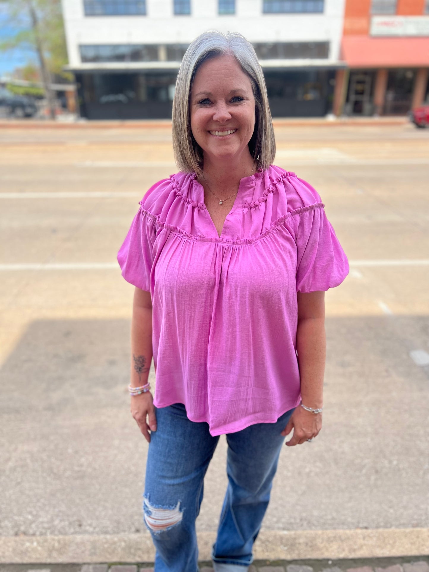 Pink Bayberry Top