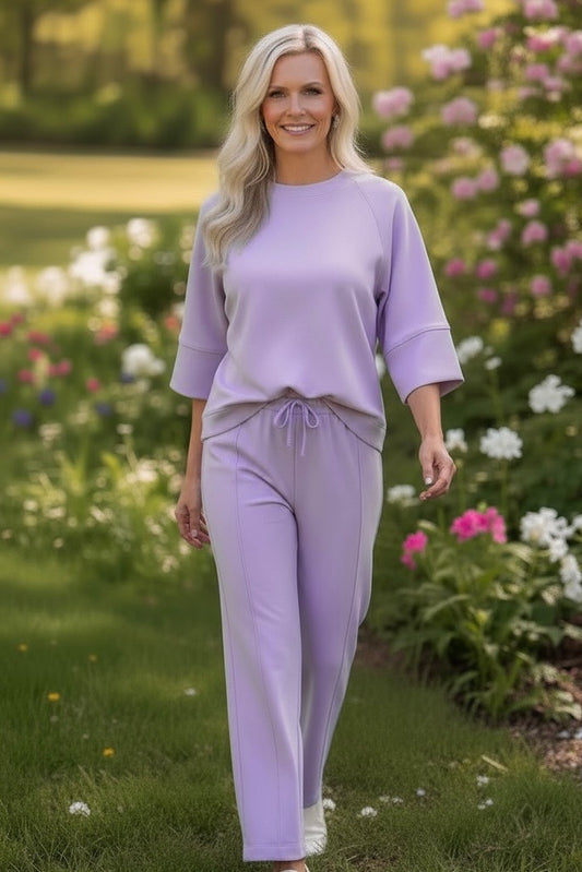 Lavender Fields Luxeknit Set Bottom