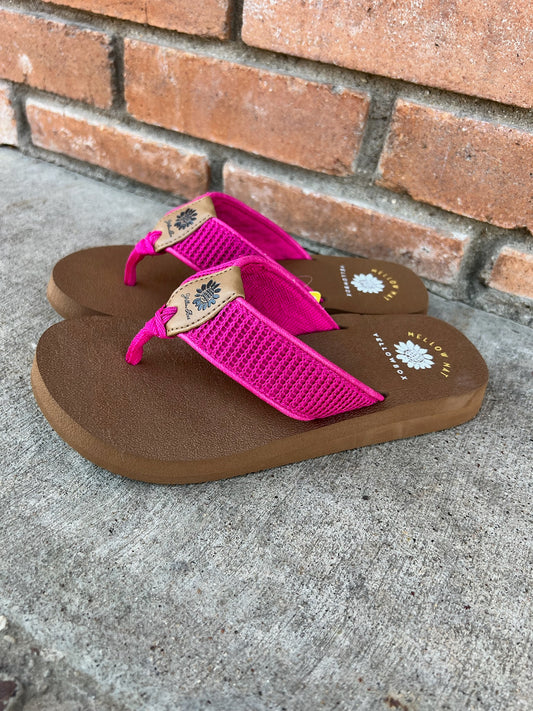 Yellow Box Nella Fuchsia Flip Flop