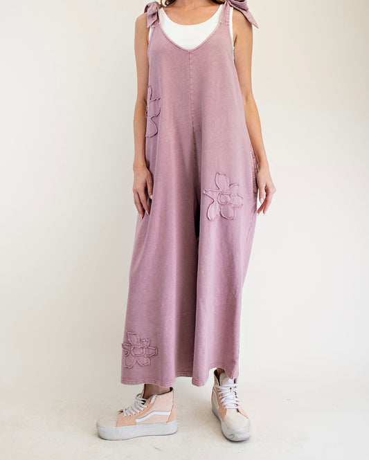 Rosa Mauve Mineral Wash Jumper