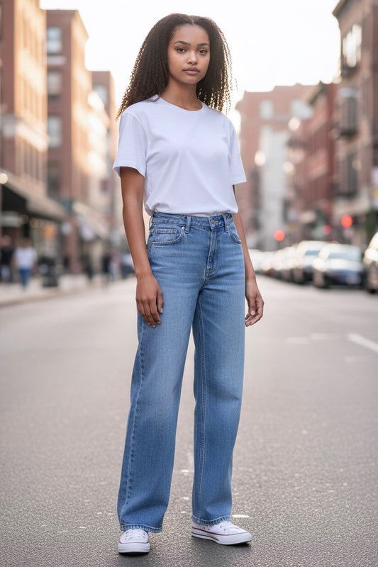 Judy Blue 90's Straight Fit Mid Rise