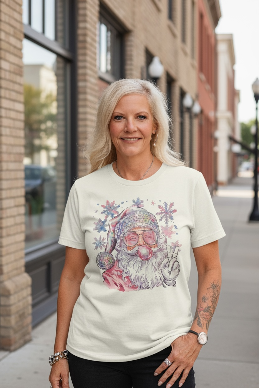 DISCO SANTA BLING TEE