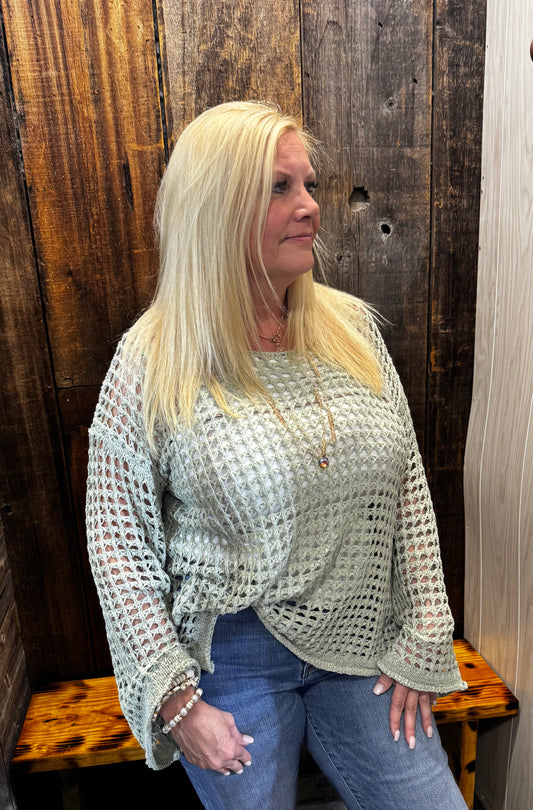 Never Better Knit Boho Top