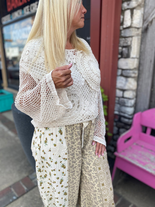 Crystal Crochet Top