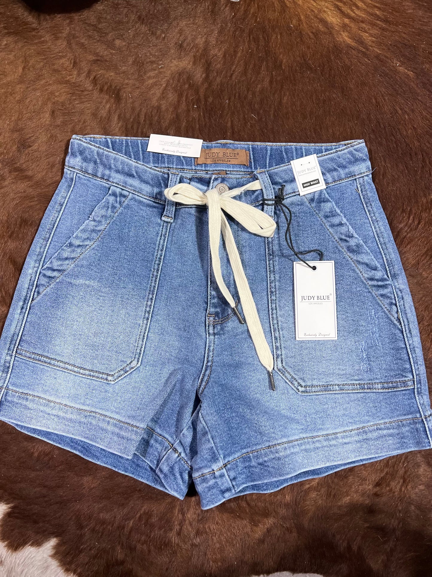 Judy Blue Jogger Shorts Vintage Wash