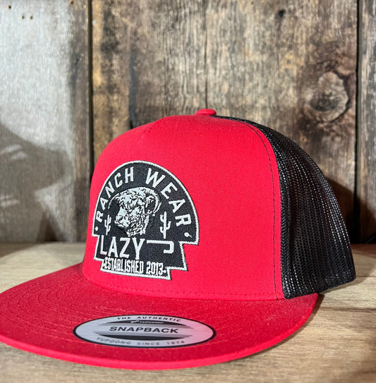 Lazy J Red Arrowhead Hat