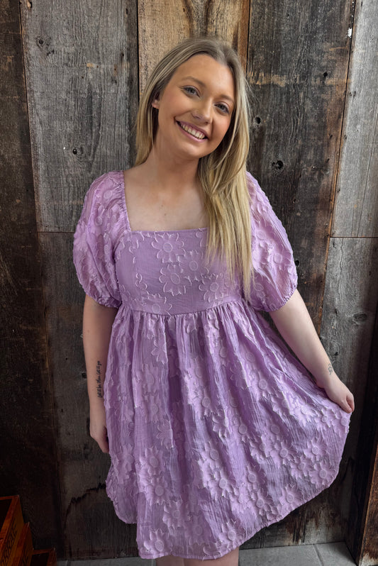 Lavender Blooms Dress