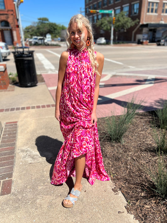 Lexi Leopard Maxi Dress