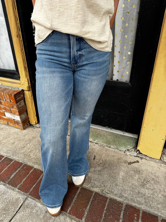 Judy Blue Frances Tummy Control MR Shield Flare