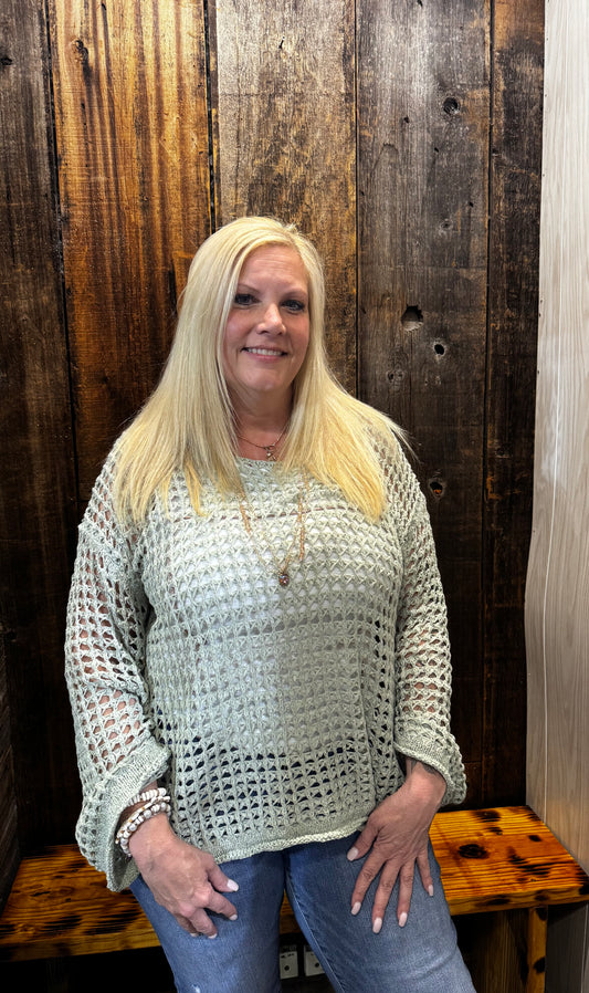 Never Better Knit Boho Top