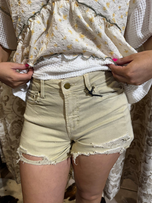 Mina Taupe Shorts