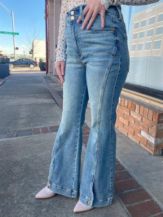 JUDY BLUE LAREDO HW VINTAGE FLARE