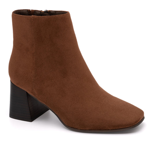 Corkys Chesnut Suede Bootie