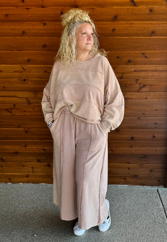 Cozy Days Mineral Wash Top (Set)