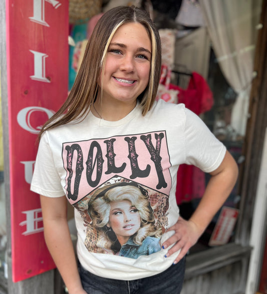 Pink Dolly Graphic Tee