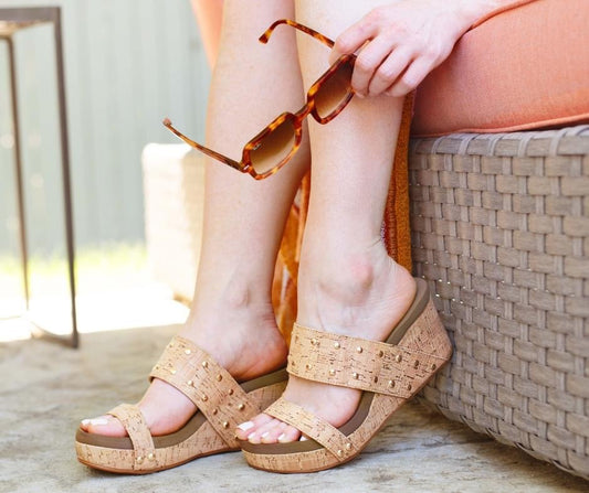 Corkys Happiness Cork Wedges