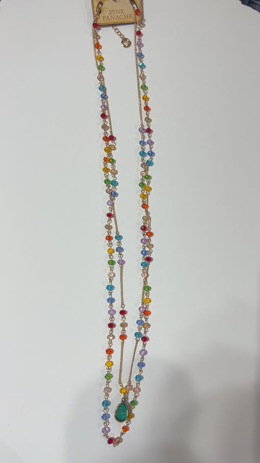 Pink Panache Diane Multi Necklace