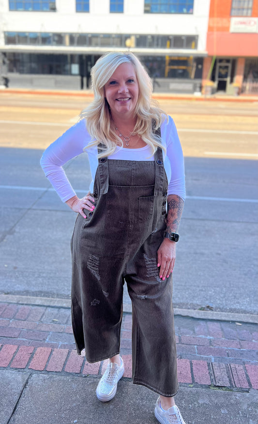 High Hopes Overalls In Coffee