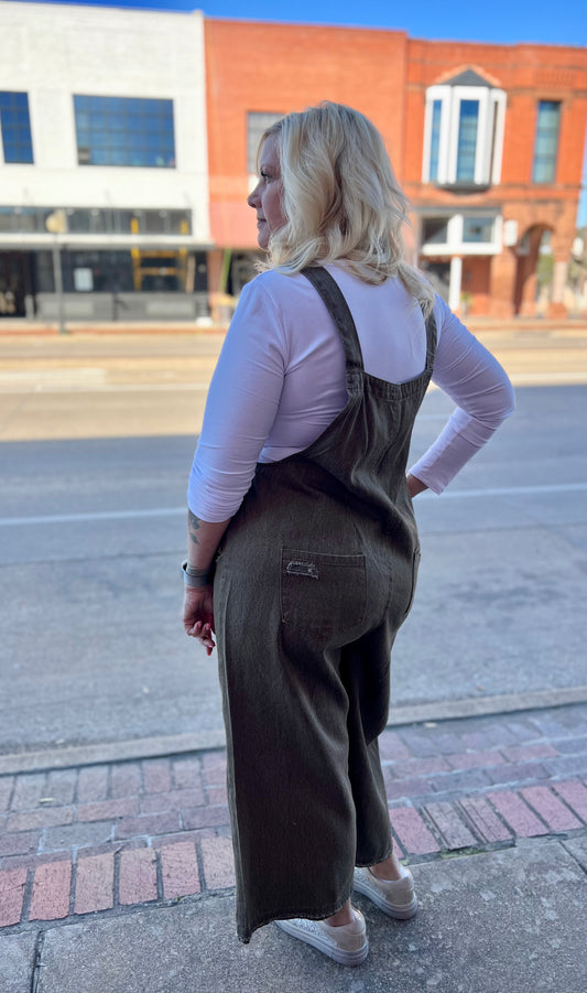 High Hopes Overalls In Coffee