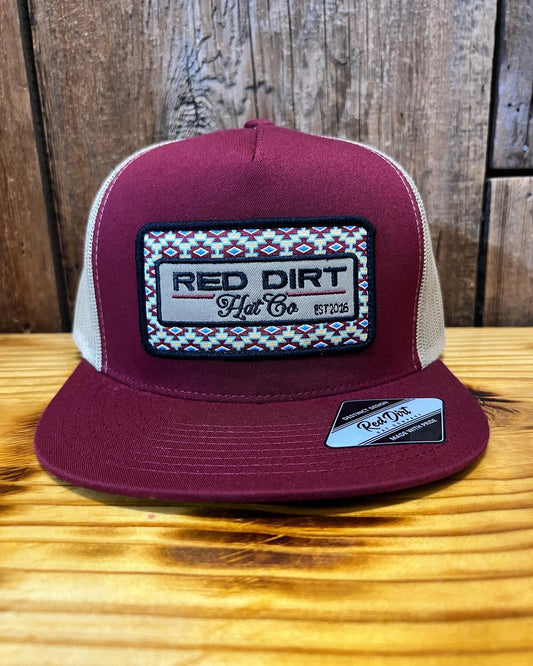 Red Dirt Saddle Burgundy Hat