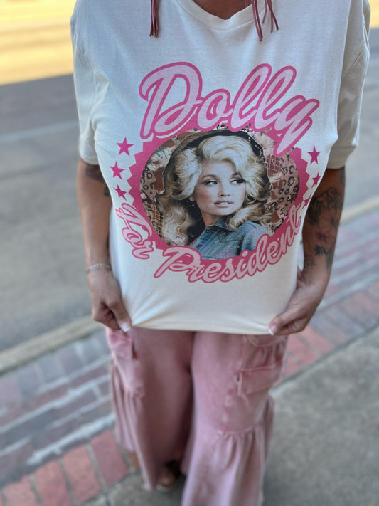 Dolly For President Tee