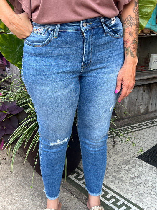 Judy Blue Howdy Boyfriend Jeans