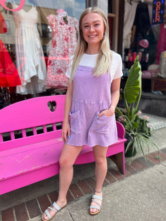 Lavender Haze Romper