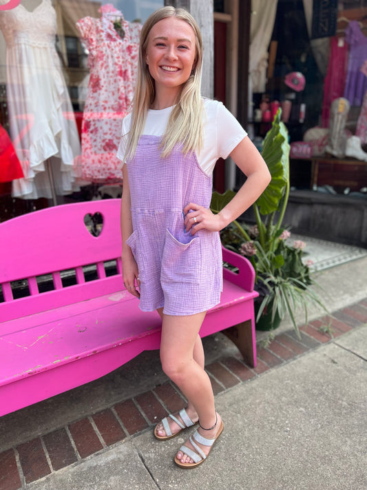 Lavender Haze Romper