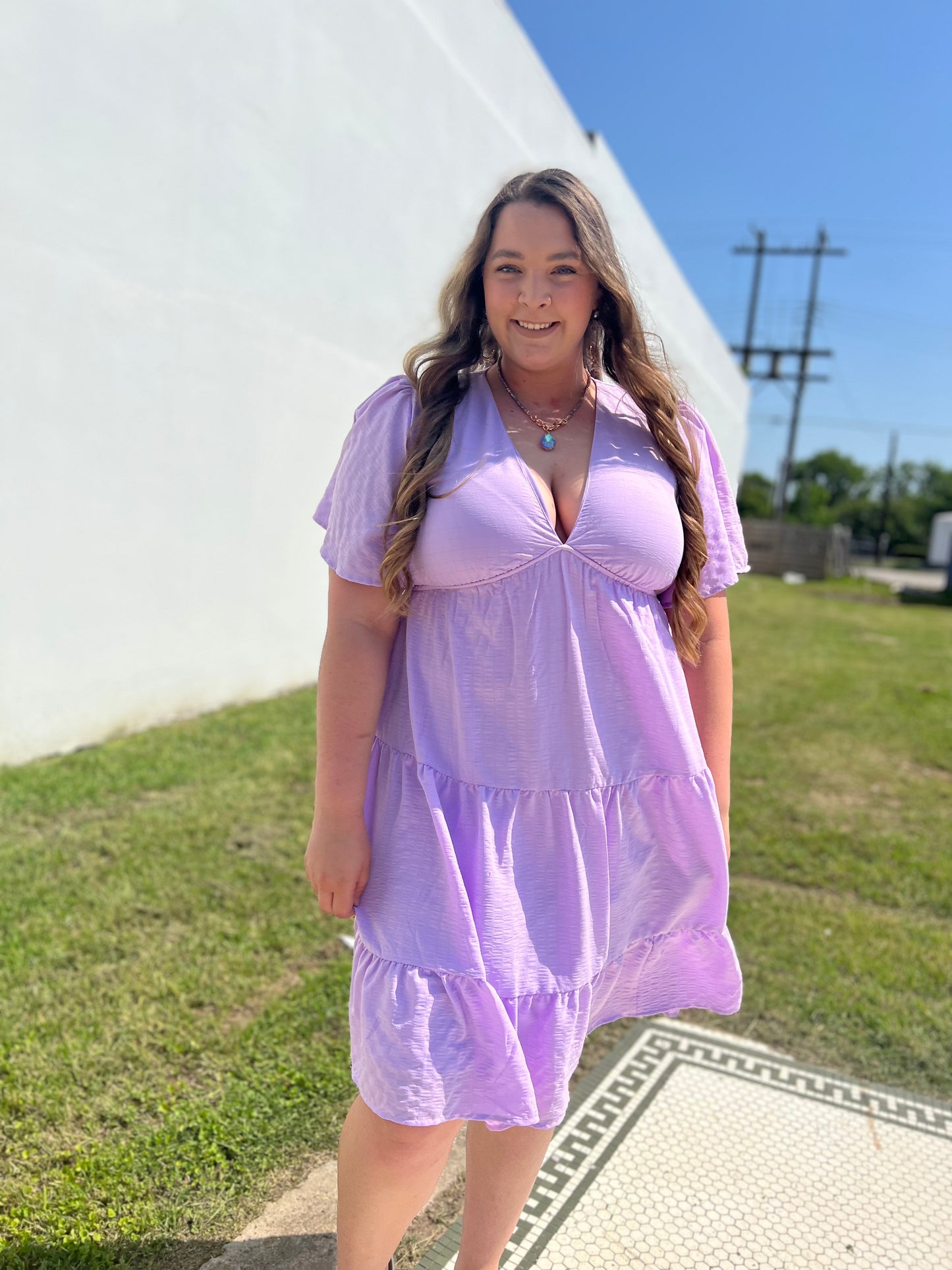 Lavender Macie Dress