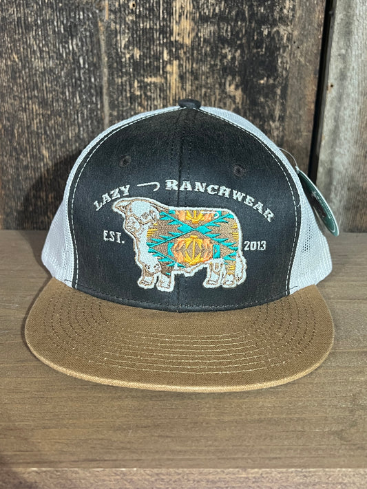 Lazy J Brown Apache Hereford Hat