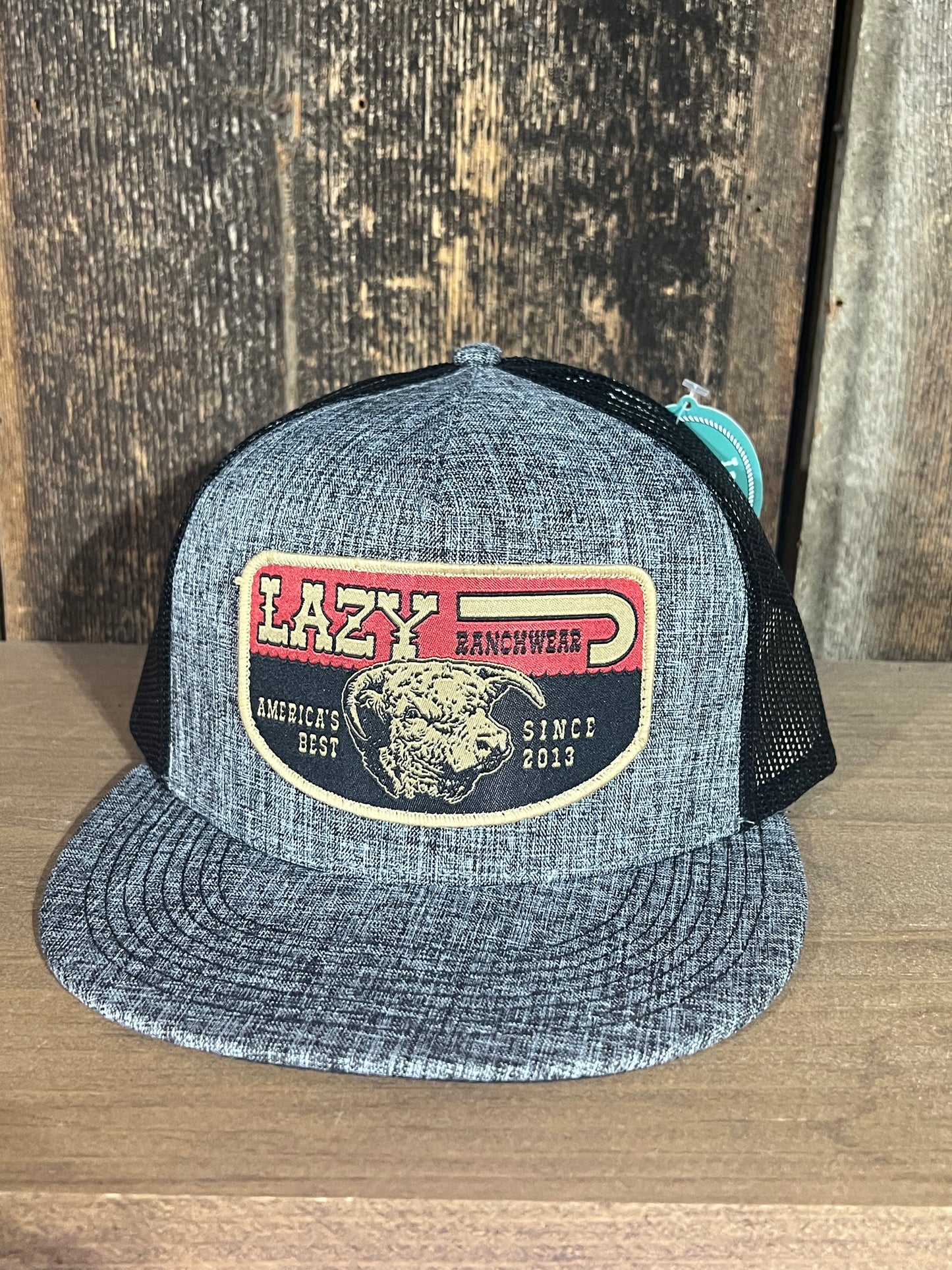 Lazy J Heather Gray and Black Americas Best Hat